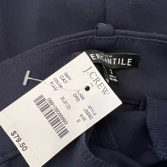 J. Crew Men's Classic Navy Dress Pants - Picture 4 of 4